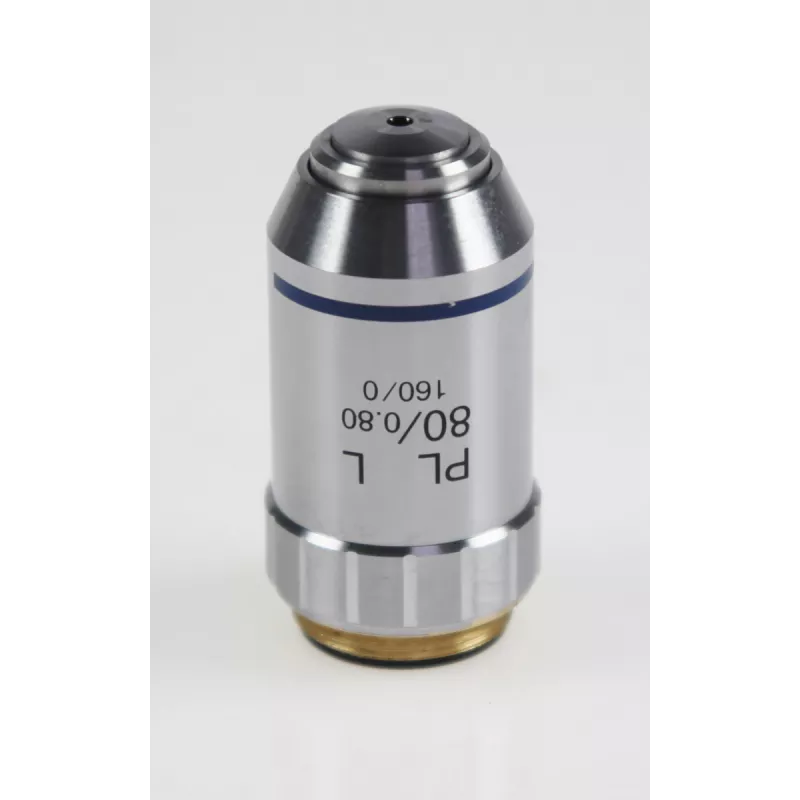 Objectif planachromatique 80x /0,8, (1,08 mm) - OBB-A1272 | Interbalances