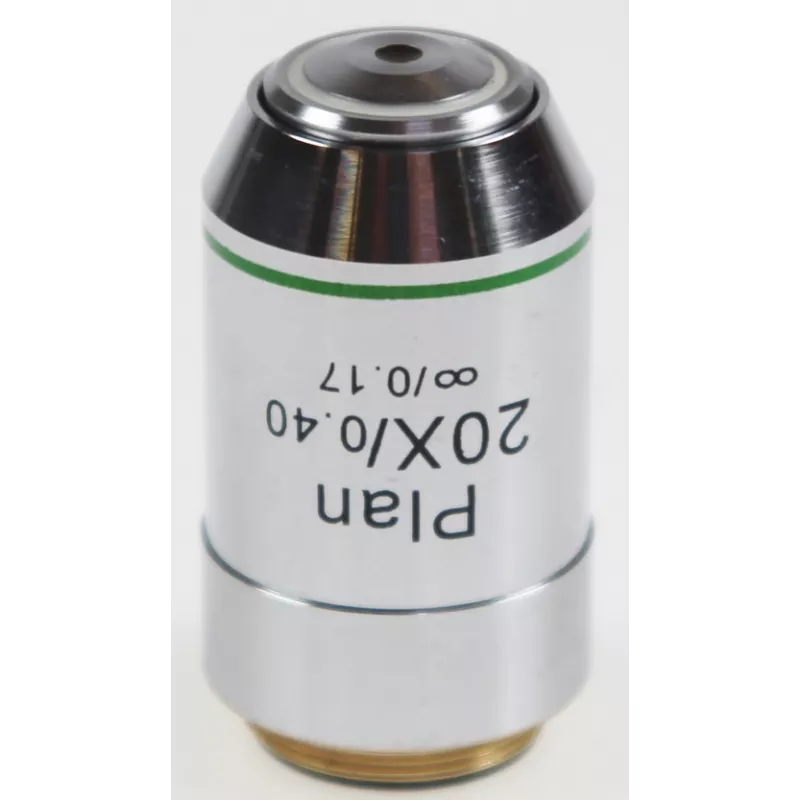 Objectif achromatique sans stress 4x / 0,1, (18,6 mm) - OBB-A1280 | Interbalances