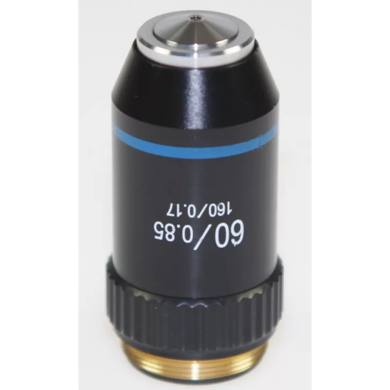 Objectif achromatique sans stress 60x / 0,8, (0,1 mm) - OBB-A1282 | Interbalances