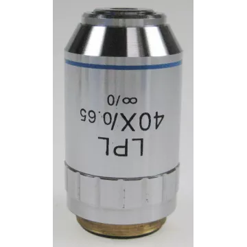 Objectif plan corrigé à l'infini 40x / 0,65 (3,9 mm) - OBB-A1293 | Interbalances