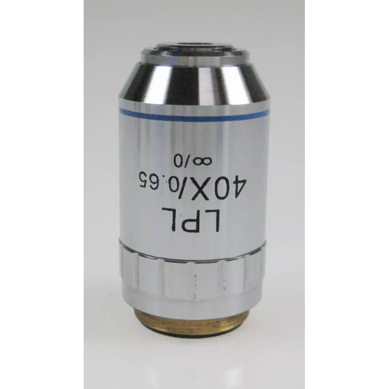 Objectif plan corrigé à l'infini 40x / 0,65 (3,9 mm) - OBB-A1293 | Interbalances