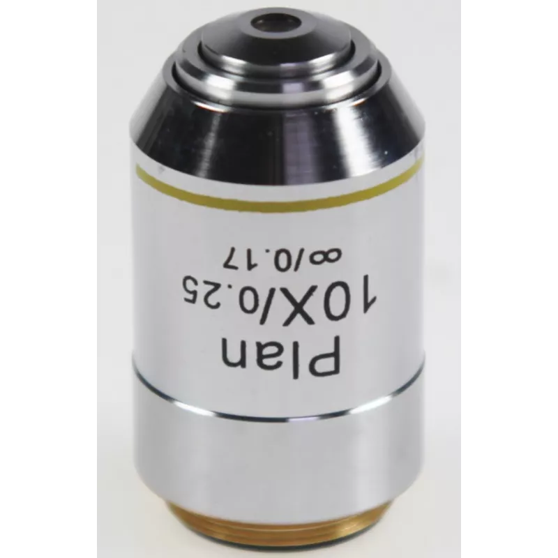 Objectif plan corrigé à l'infini 10x / 0,25 (4,64 mm) - OBB-A1289 | Interbalances