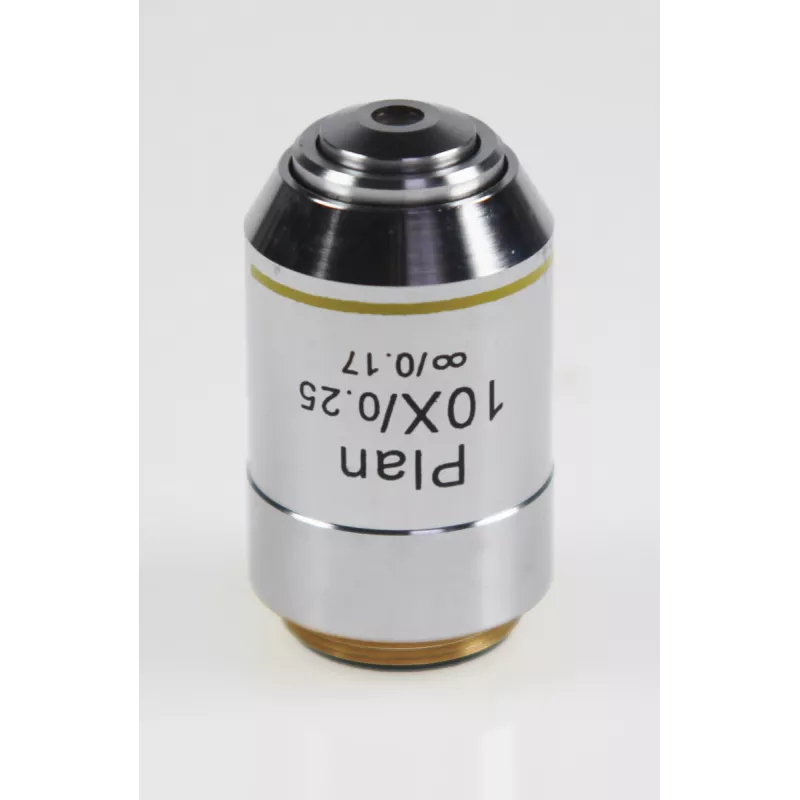 Objectif plan corrigé à l'infini 10x / 0,25 (4,64 mm) - OBB-A1289 | Interbalances