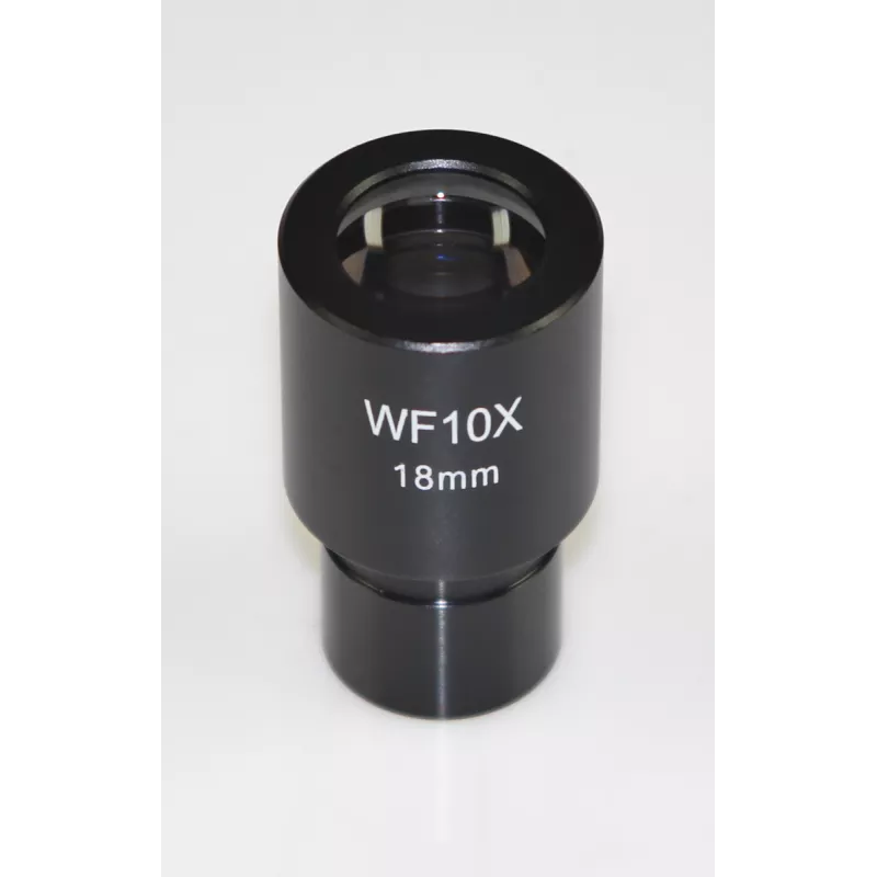 Oculaire de microscope (Ø 23.2 mm): WF 10× /Ø 18 mm - OBB-A1347 | Interbalances