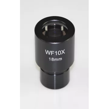 Oculaire de microscope (Ø 23.2 mm): WF 10× /Ø 18 mm - OBB-A1347 | Interbalances
