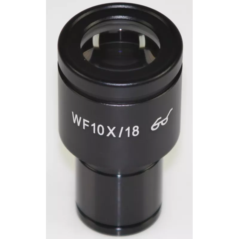 Oculaire de microscope (Ø 23.2 mm): HWF 10× /Ø 18 mm - OBB-A1349 | Interbalances