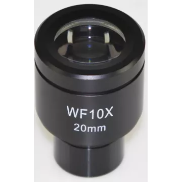 Oculaire de microscope (Ø 23.2 mm): WF 10× /Ø 20 mm - OBB-A1351 | Interbalances