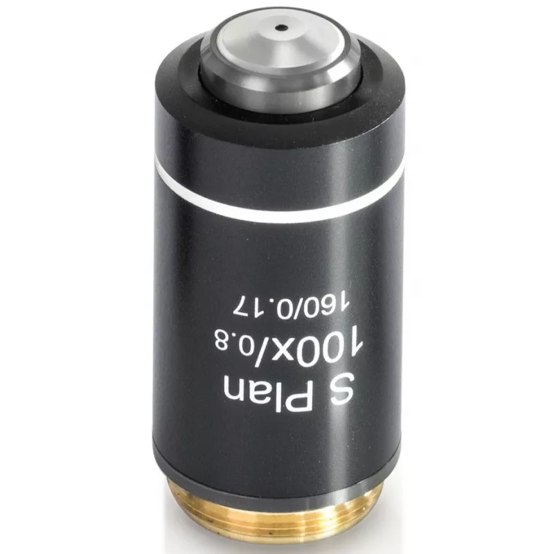 Objectif E Plan achromatique 100x/ 0.8 (sec) (0.15 mm) - OBB-A1442 | Interbalances