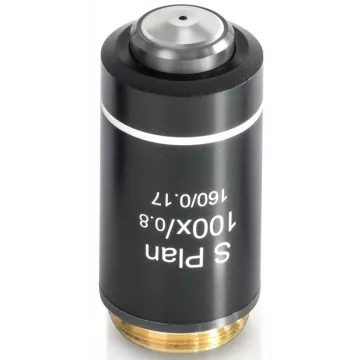 Objectif E Plan achromatique 100x/ 0.8 (sec) (0.15 mm) - OBB-A1442 | Interbalances