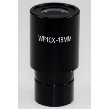 Oculaire  de microscope (Ø 23.2 mm) : WF 10x / Ø 18 mm - OBB-A1473 | Interbalances