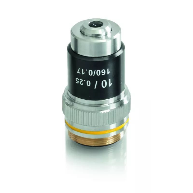 Objectif achromatique 10x /0,25, (7 mm) - OBB-A1477 | Interbalances