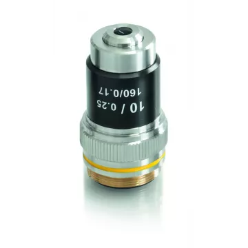 Objectif achromatique 10x /0,25, (7 mm) - OBB-A1477 | Interbalances