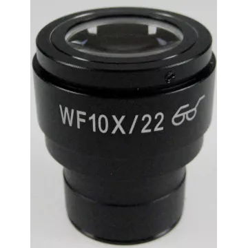 Oculaire de microscope (Ø 30 mm): HWF 10x / Ø 22 mm - OBB-A1491 | Interbalances