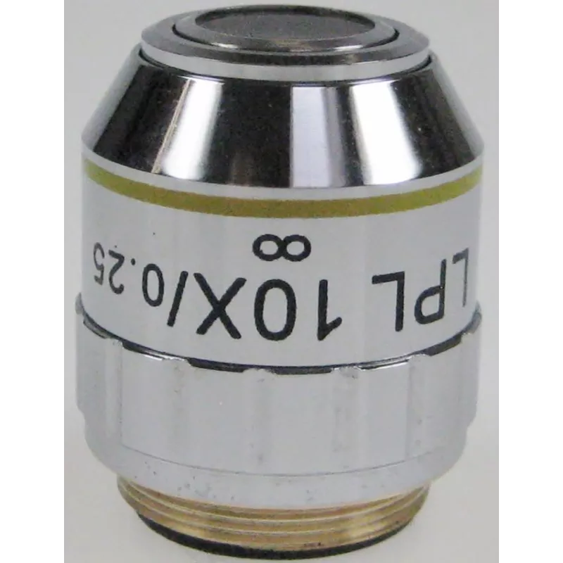 Objectif planachromatique corrigé à l'infini, 10x / 0,25 (18,48 mm) - OBB-A1526 | Interbalances