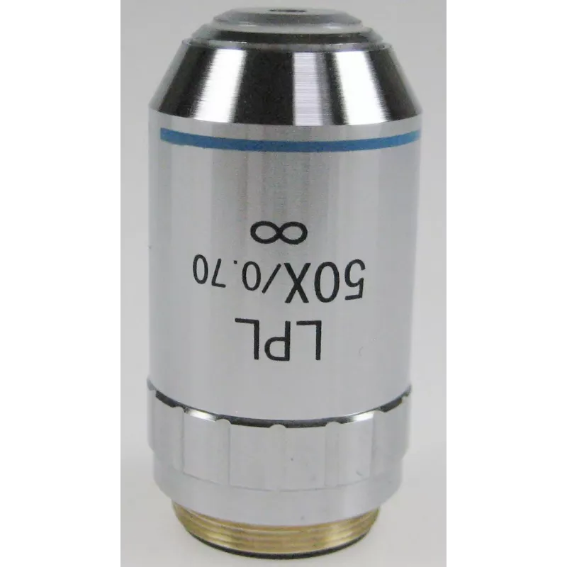 Objectif planachromatique corrigé à l'infini, 50x / 0,75 (1,95 mm) - OBB-A1528 | Interbalances