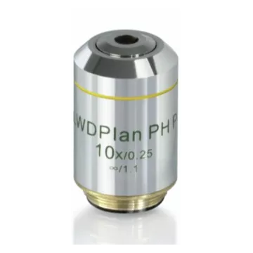 Objectif plan corrige a l‘infini 10x /0,25, (9,5 mm) - OBB-A2418 | Interbalances