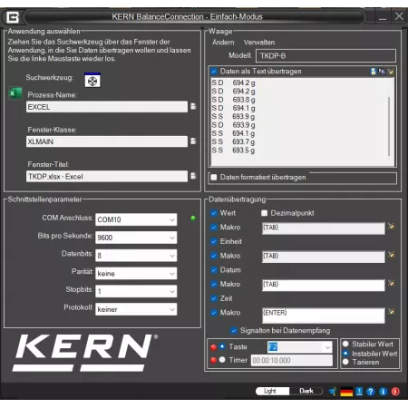 BalanceConnection (1 licence) - KERN SCD-4.0-DL