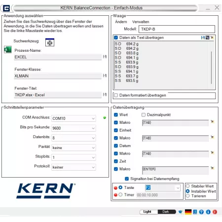 BalanceConnection (5 licence) - KERN SCD-4.0-DLS05