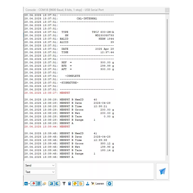 BalanceConnection (5 licence) - KERN SCD-4.0-DLS05 | Interbalances