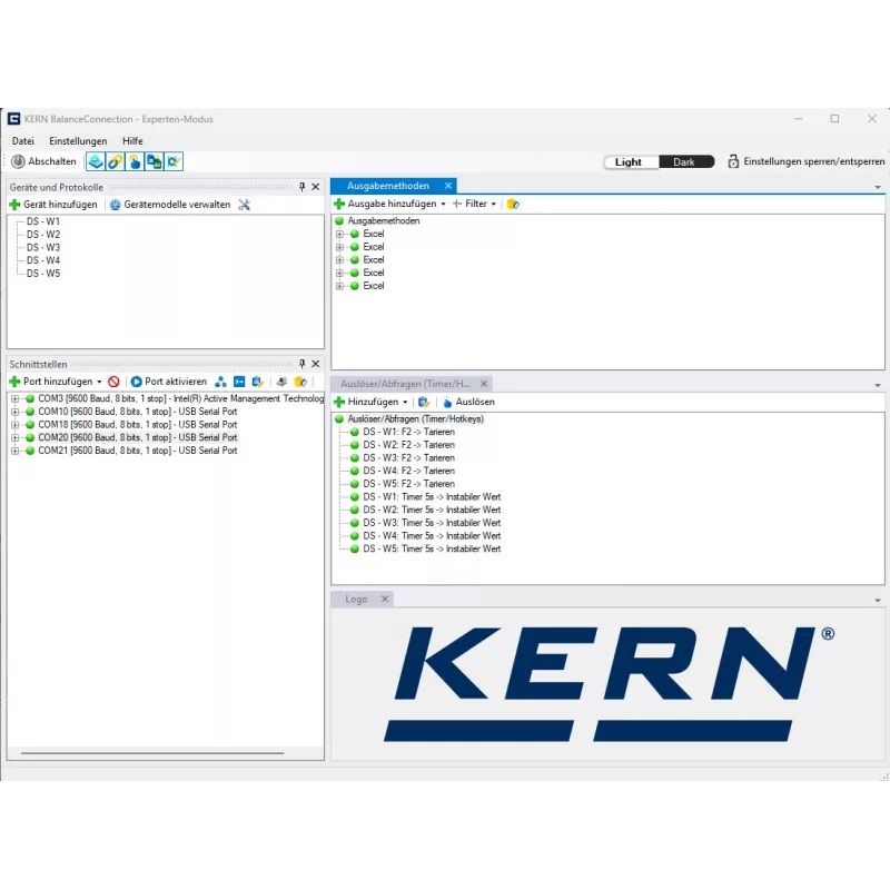 BalanceConnection (1 licence) - KERN SCD-4.0-PRO-DL
