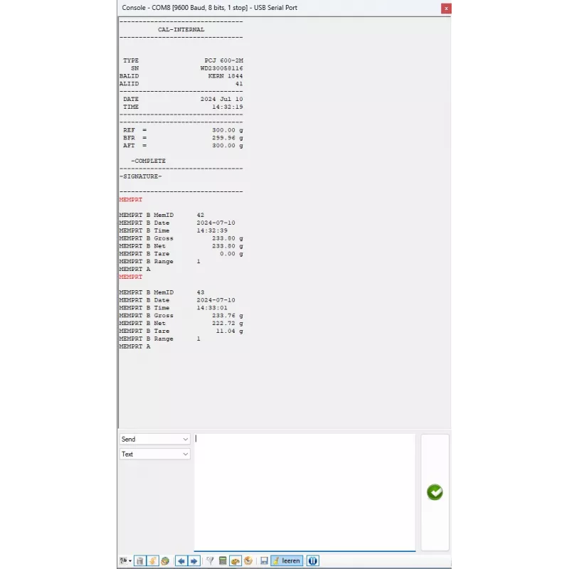BalanceConnection (1 licence) - KERN SCD-4.0-PRO-DL