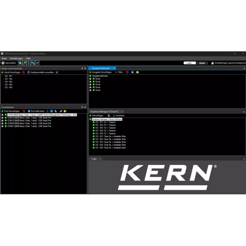 BalanceConnection (5 licence) - KERN SCD-4.0-PRO-DL-AS05 | Interbalances