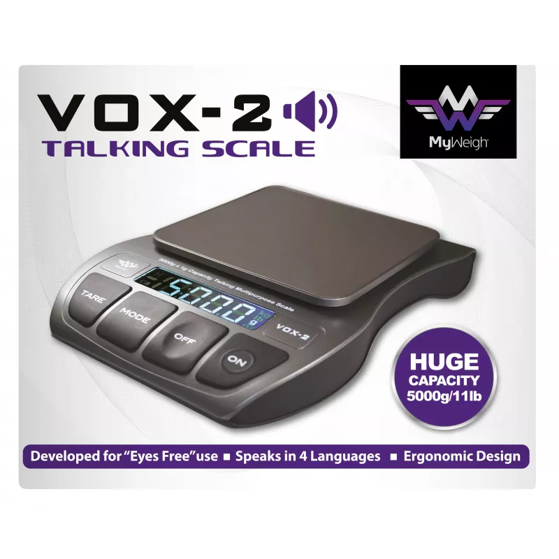 Balance de cuisine parlante MY WEIGH Vox-2 Evolution | Interbalances