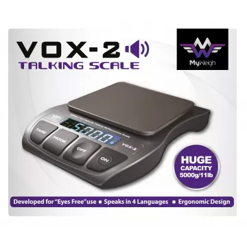 Balance de cuisine parlante MY WEIGH Vox-2 Evolution | Interbalances