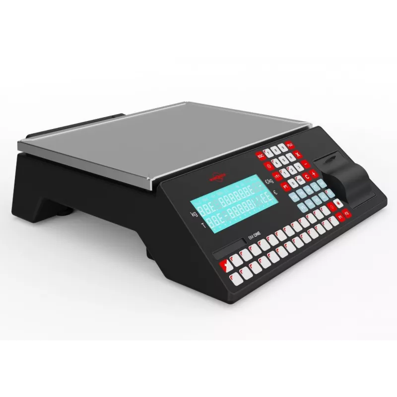 Balance de commerce tactile MARQUES BM ONE - Modèle Plate | Interbalances