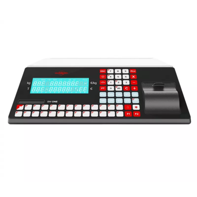 Balance de commerce tactile MARQUES BM ONE - Modèle Plate | Interbalances