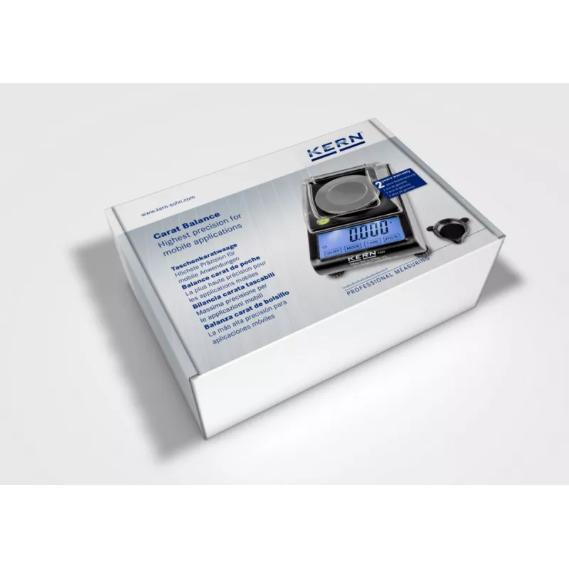 Balances à carats de poche KERN TGD 0.001 g - 50 g | Interbalances