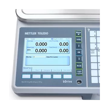 Balance Poids-Prix METTLER TOLEDO bDrive - Conforme Loi Fiscale 2025 | Interbalances