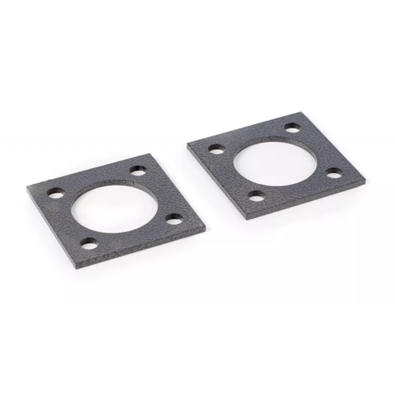 Paire de plaques d‘assise pour la fixation de pont bascule au sol - BIC-A07 | Interbalances