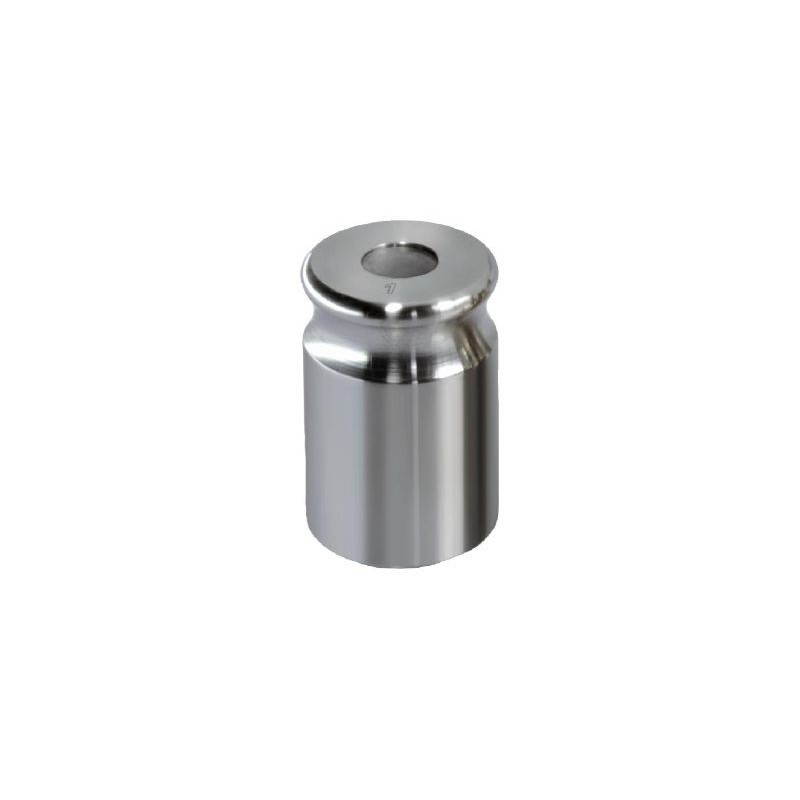NON-OIML F1 (329) Single weight - compact shape, finely turned stainless steel