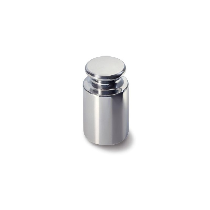 OIML E1 (307) Single weight - knob shape, polished stainless steel ...