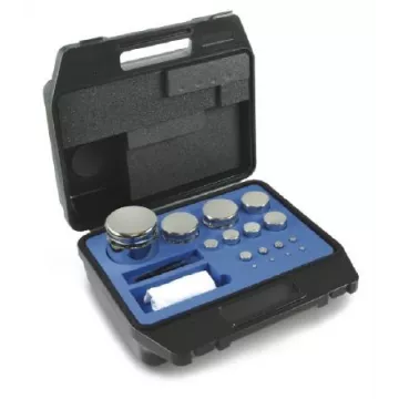 OIML E2 (312) Jeux de poids - forme cylindrique compacte, inox poli | Interbalances