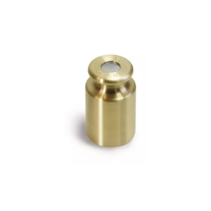 OIML M1 (347-5x) Single weight - cylindrical, finely turned brass | Interbalances
