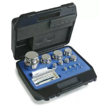 OIML E2 (313-4) Sets of weights - cylindrical, polished stainless steel | Interbalances