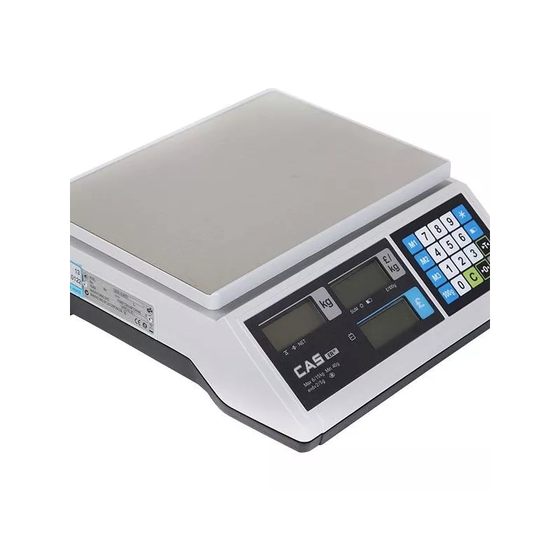 Retail Flat Plate Scale ideal for mobile and portable businesses - CAS ER JR | Interbalances