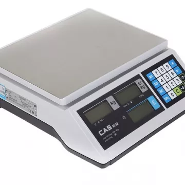 Retail Flat Plate Scale ideal for mobile and portable businesses - CAS ER JR | Interbalances