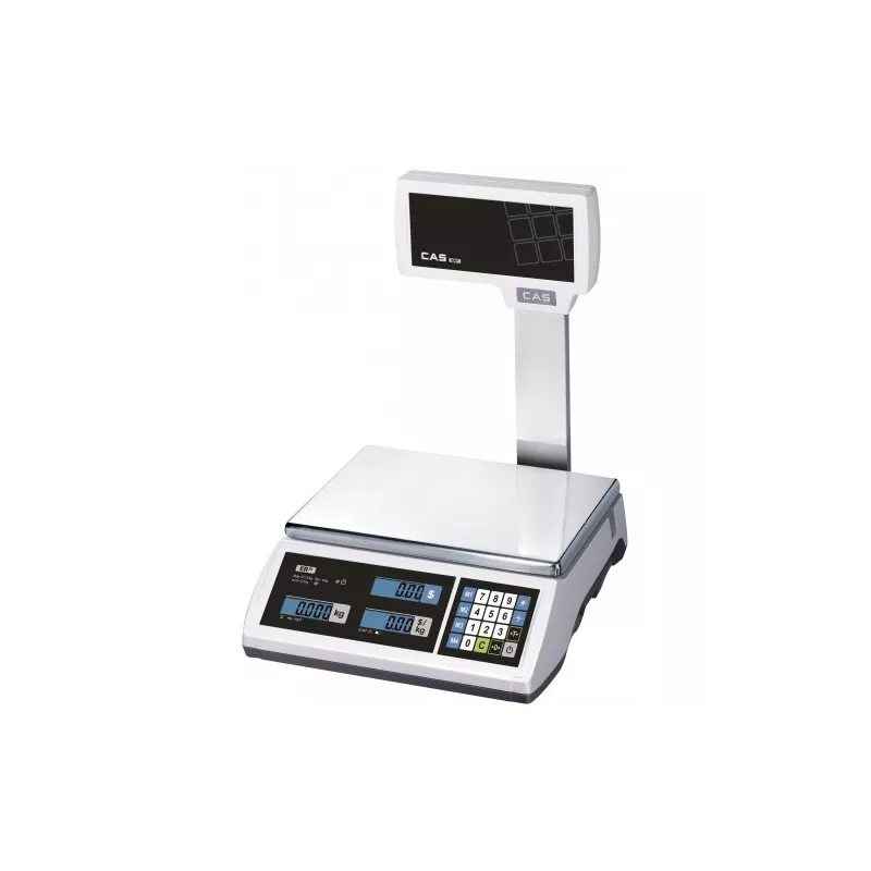 Retail Flat Plate Scale ideal for mobile and portable businesses - CAS ER JR | Interbalances