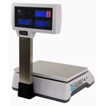 Retail Flat Plate Scale ideal for mobile and portable businesses - CAS ER JR | Interbalances