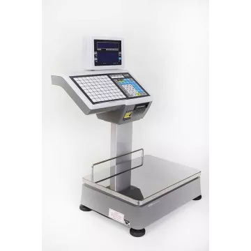 Label Printing Retail Scale for use in supermarkets - CAS CL5500-D | Interbalances