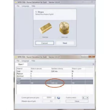 Testeur d'or SAUTER TN-GOLD | Interbalances