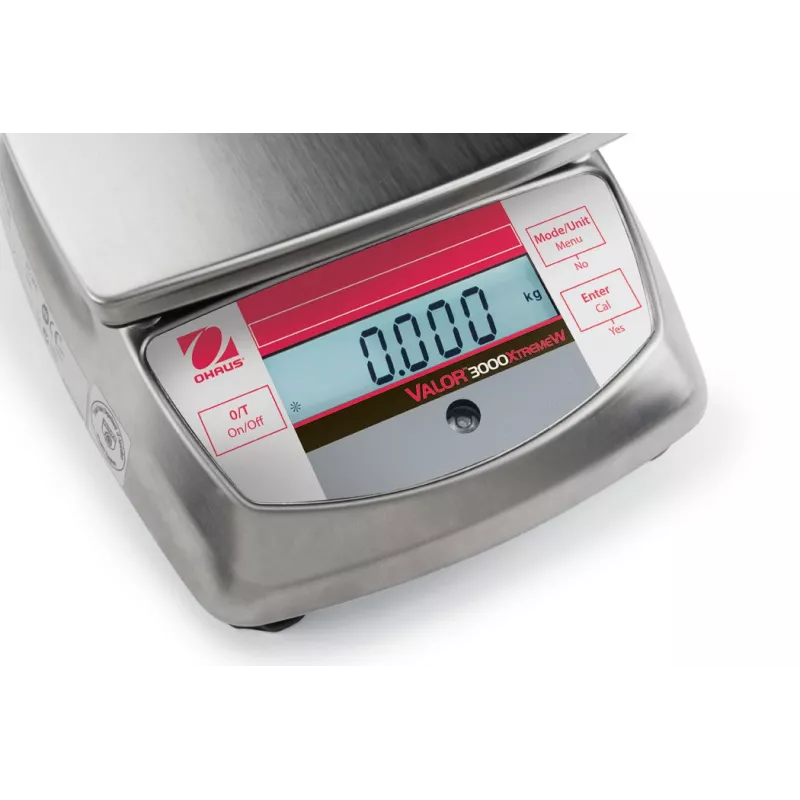 Stainless steel food scale OHAUS VALOR 3000 | Interbalances