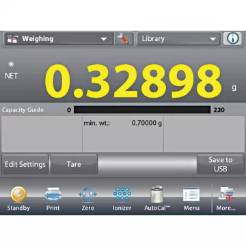 Balance d'analyse EXPLORER® SEMI-MICRO | Interbalances