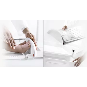 Toise pliable légère, peu encombrante et stable, idéale pour une utilisation mobile - SECA 417 | Interbalances