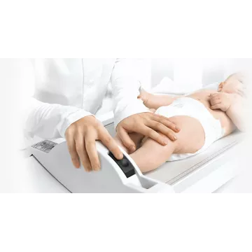 Infantomètre pour la mesure stationnaire de la taille des nourrissons et enfants en bas âge - SECA 416 | Interbalances