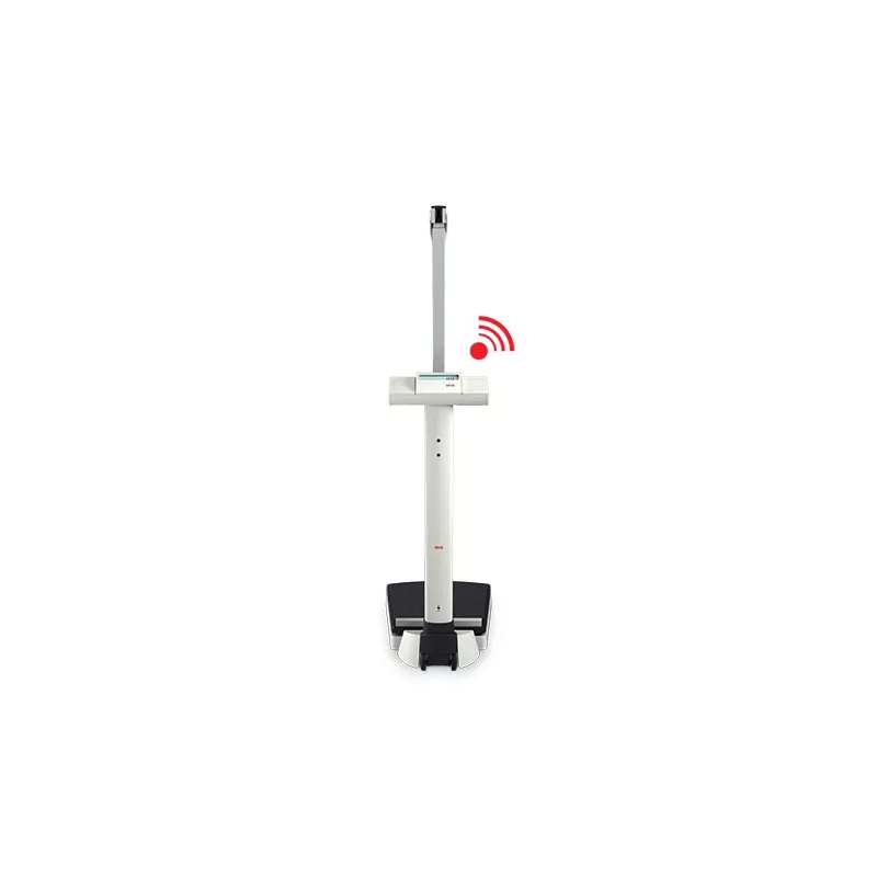 EMR ready column scale with integrated measuring rod, Class III medically approved SECA 704 s | Interbalances