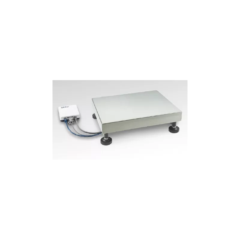 Balance plate-forme industrielle avec transmetteur de pesée KGP | Interbalances
